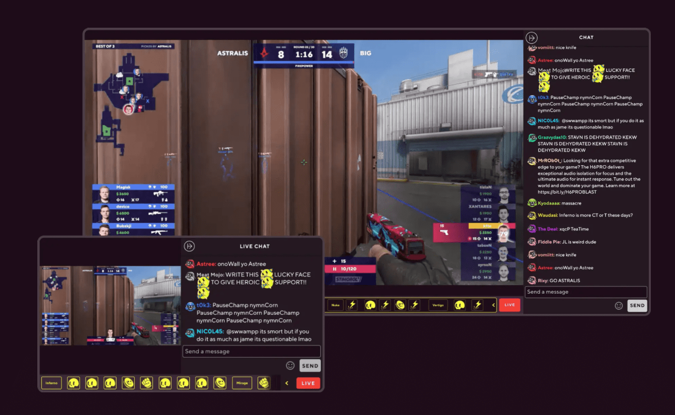 eSports Blast.TV Screenshot 2023-04-06 at 10.59.58