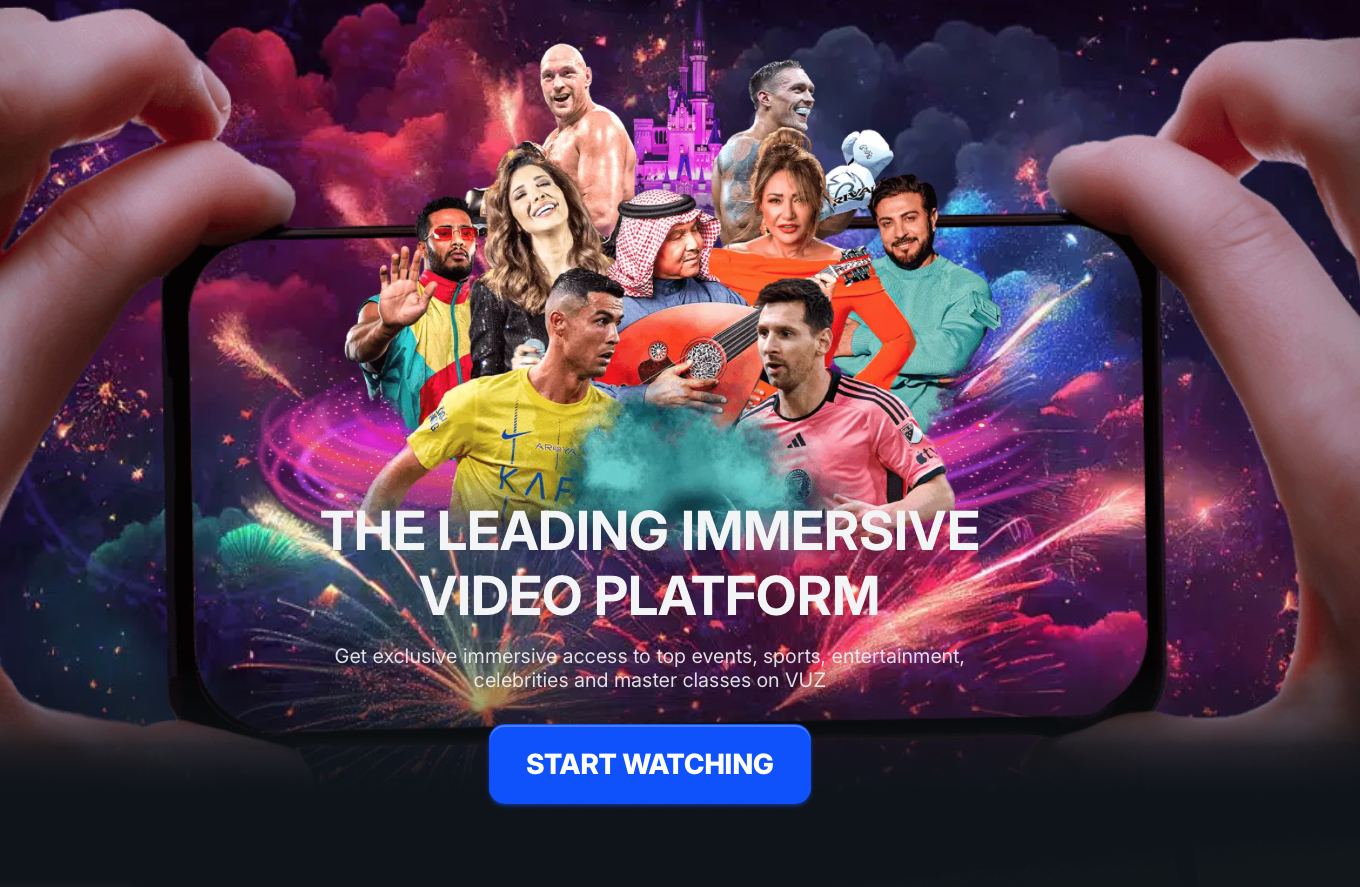 VUZ immersive content MENA SLA Digital Screenshot 2025-09-15 at 16.25.17